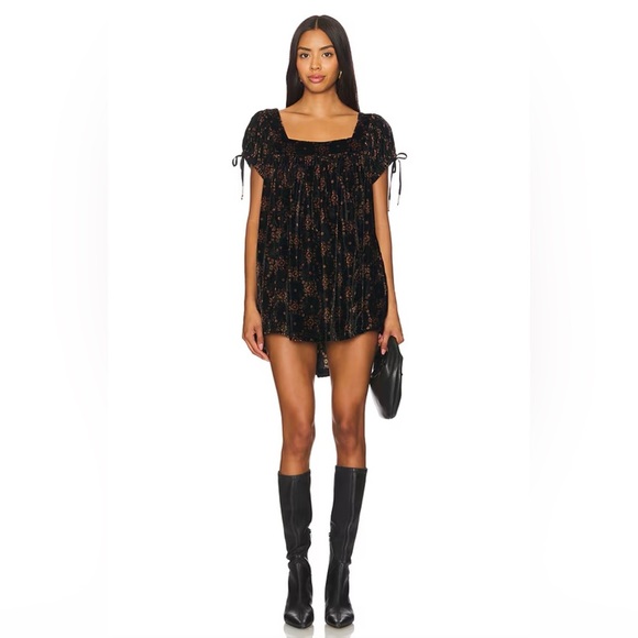 Free People | We The Free | Summer Camp Velvet Tunic | NWT! - Picture 2 of 10